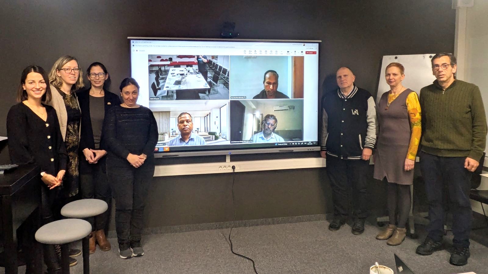 In collaboration with colleagues from Portugal and India, Vidzeme University of Applied Sciences launches the implementation of an Erasmus+ Capacity Building project