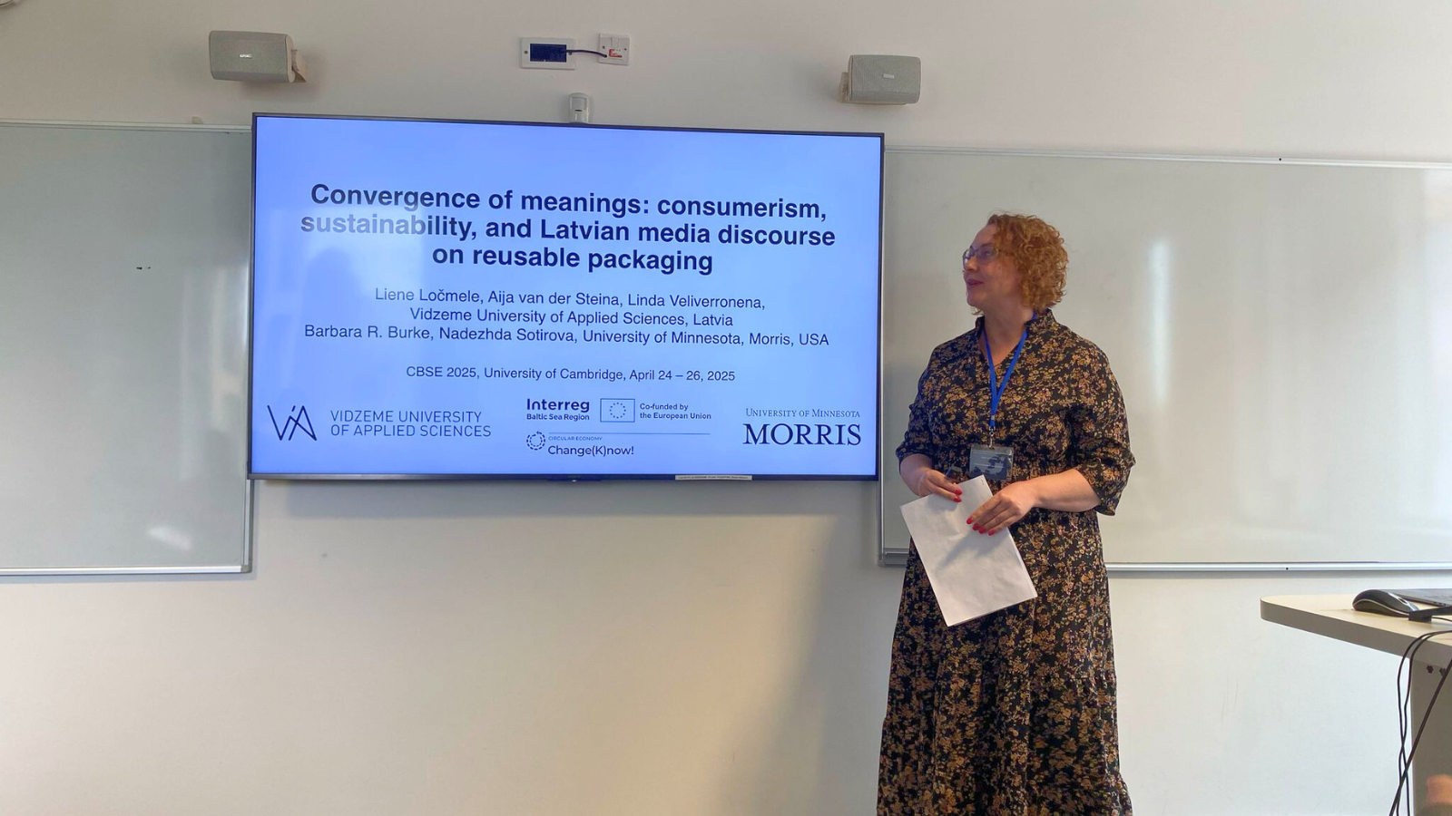 Research on reusable packaging presented at the 16th Conference on Baltic Studies in Europe