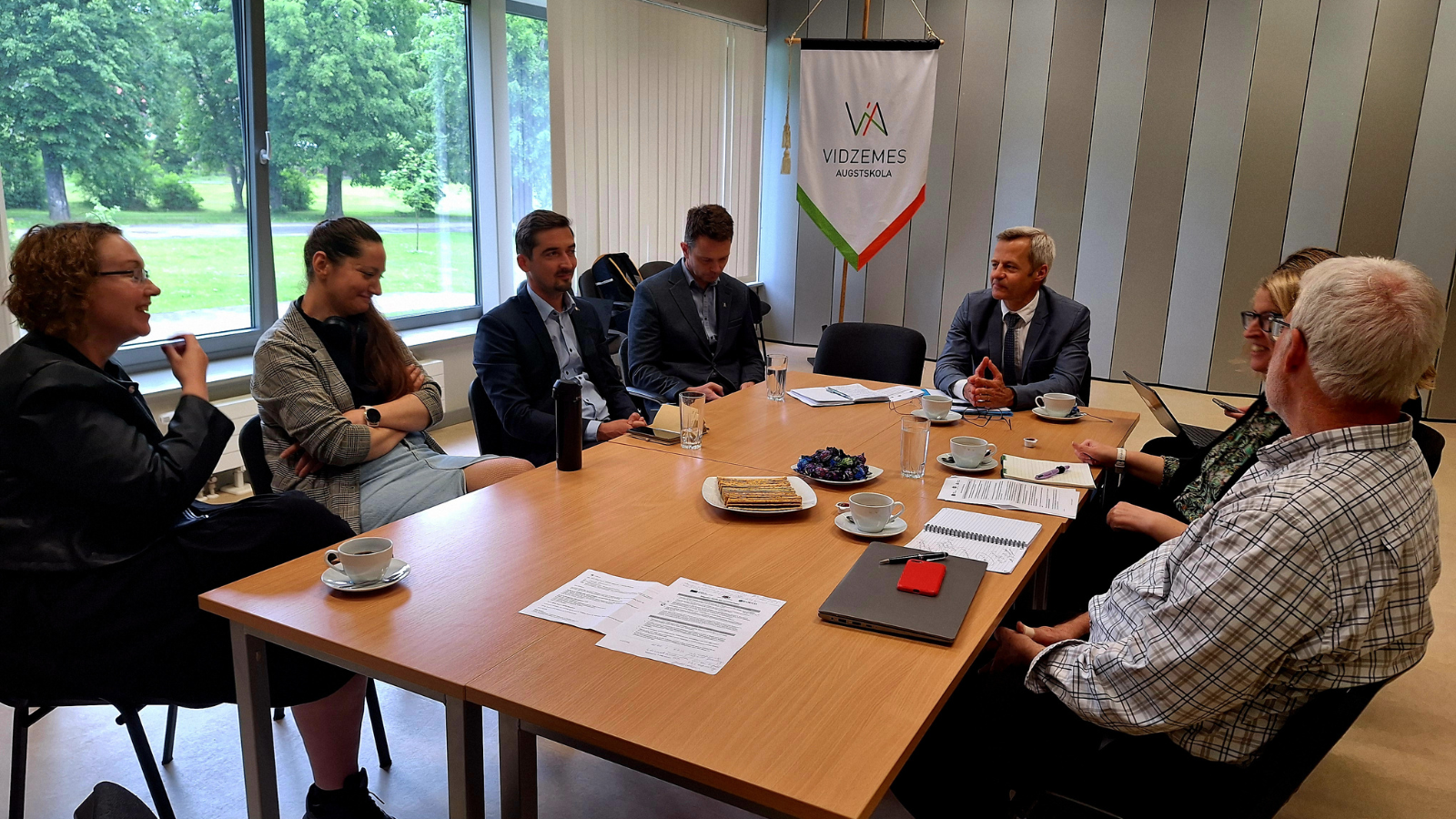 OECD experts visit Vidzeme University of Applied Sciences 